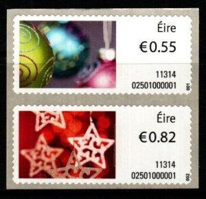 IRELAND SGM27/8 2011 CHRISTMAS MNH