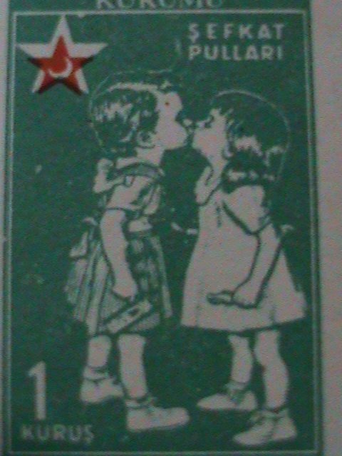 ​TURKEY- SC#RA172 KISSING CHILDREN MNH VF 69 YEARS OLD WE SHIP TO WORLDWIDE