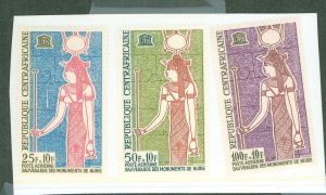 Central African Republic #CB1-CB3 Mint (NH) Single (Complete Set)