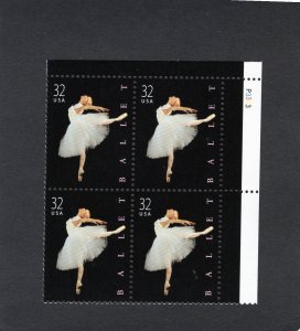 3237 Ballet, MNH UR-PB/4 (#P3333)