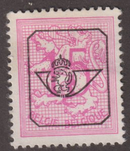 Belgium 408 Lion Rampant P/C 1959