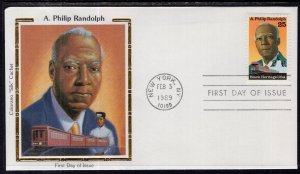 US 2402 A Philip Randolph Colorano U/A FDC