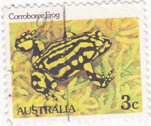 Australia 1981 - Wildlife Coroboree Frog 3c SG 782