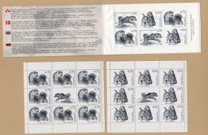 Denmark Greenland Scott 409-411 Sled dog stamps MNH by  Lars Sjööblom