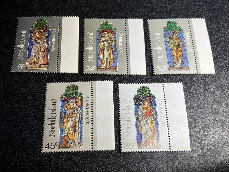 Norfolk Islands Scott 314-18 MNH