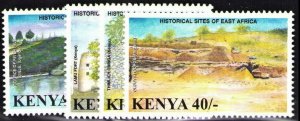 Kenya  20020 Historic Sites of East Africa Set Scott 767-770 MNH