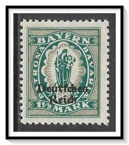 Bavaria #268 Madonna & Child Overprinted NG