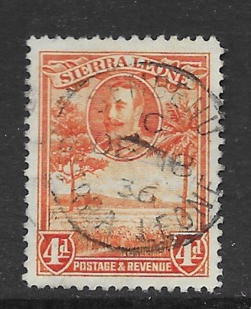 Sierra Leone 145  1932  4d used