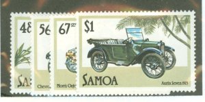 Samoa (Western Samoa) #641-4 Unused Single (Complete Set)