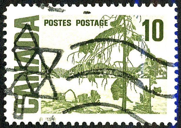 Canada #462 Used