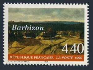 France 2461,MNH.Michel 3112. Tourism 1995.Home of Landscape Artists.