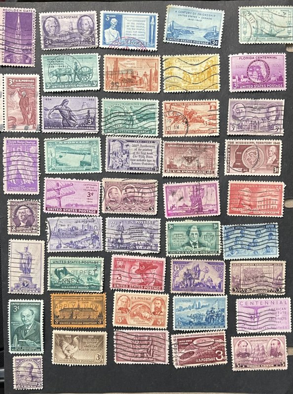 US 3c Mixture all Different 114 total 3c stamps Nice mixture