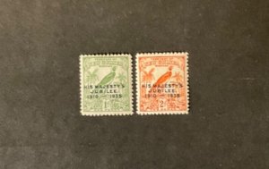 Stamps New Guinea Scott #46-7 hinged