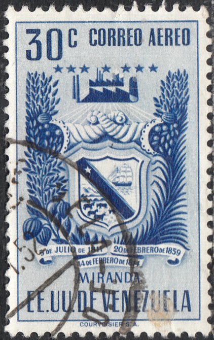 Venezuela  #518    Used