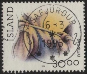 Iceland 711B (used) sports: weightlifting (1994)