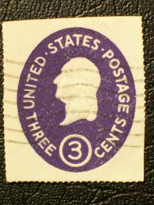 United States Scott #U534 used