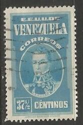 VENEZUELA 334 VFU V514-1