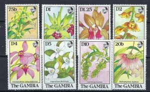 Gambia 918-25 MNH 1989 Orchids (ak1345)