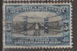 U.S. Canal Zone Scott #44 - Possession Stamp - Used Single