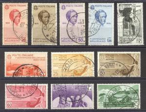 ITALY #349//C83 Used - 1935 Bellini Set