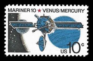 PCBstamps   US #1557 10c Space Mariner 10, MNH, (22)