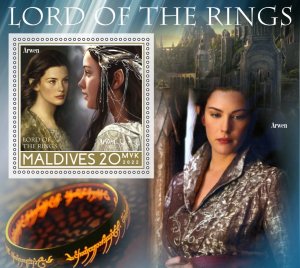 Stamps. Cinema. The Lord of the Rings 2022 year 6 sheets perforated MNH**