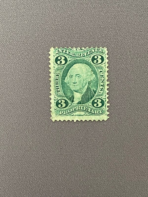 R18c, 3c IRS Stamp, Used, CV $12.00