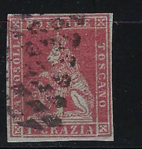 Italian States Tuscany Scott # 4b, used