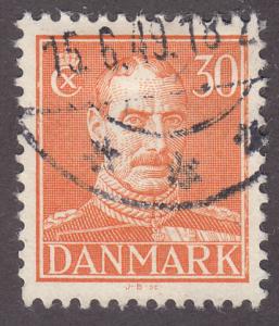 Denmark 284 King Christian X 1943