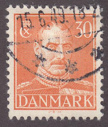 Denmark 284 King Christian X 1943