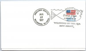 U.S. SPECIAL EVENT POSTMARK COVER PRECANCEX SHOW AT WILDWOOD N.J. 1977