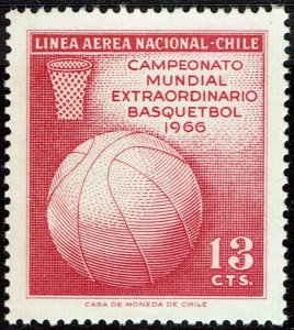 Chile #C265  MNH - Basketball (1966)