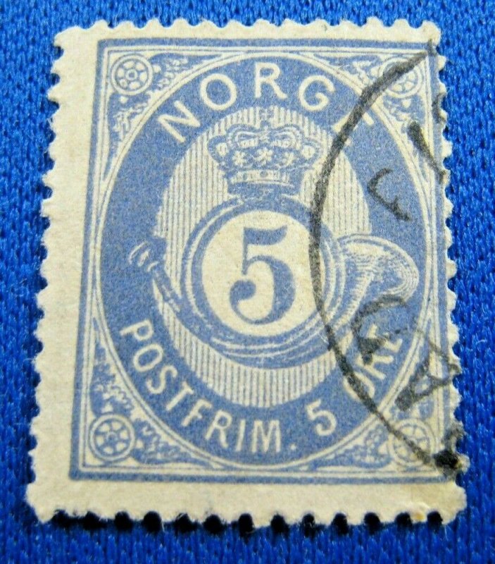 NORWAY 1877 - SCOTT # 24a   USED       (n5)