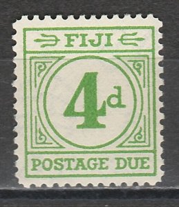 FIJI 1940 POSTAGE DUE 4D