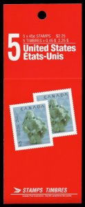 Canada Scott BK121 Complete Booklet, Slater Paper (1990) Mint NH VF M