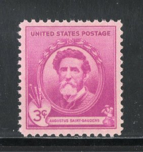 886 * AUGUSTUS SAINT GAUDENS  * ARTISTS * U.S. Postage Stamp MNH
