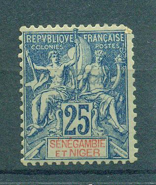 Senegambia & Niger sc# 8 mng cat value $21.00