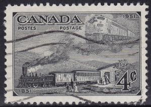 Canada 311 Postage Stamp Centenary 1951