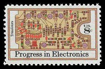 PCBstamps   US #1501 8c Electronics - Transistors, MNH, (33)