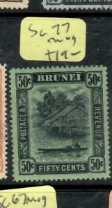 BRUNEI  (P1905BB)  50C     SG 77     MOG 