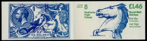 Great Britain BK594 (MH94c) Right Selvedge MNH Postal History, Machin Head
