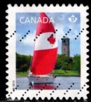 Canada - #2614 Flag on Spinnaker - Used