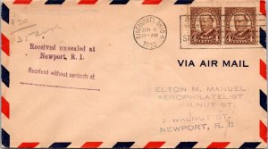 FDC 1930 SC #685 No Cachet - Cincinnati, Oh - Pair  - J766