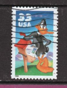 Scott #   3306a  Daffy Duck    used  single