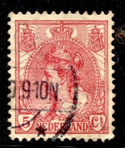 Netherlands Stamp #65 USED SINGLE