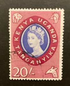 Kenya, Uganda, Tanganyika, 1960, £1 definitive, very fine used.