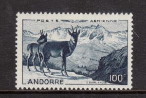 French Andorra #C1 VF Mint