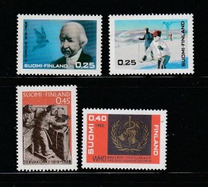 Finland 453-456 Sets MH Various