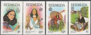 Bermuda #397-400  MNH CV $3.25 (A3425)