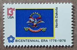 United States #1671 13c North Dakota State Flag MNG (1976)